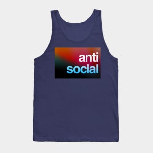 Anti social Tank Top